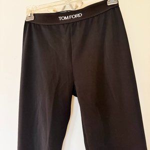 Tom Ford Logo Leggings: Black, Small